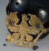 Prussian Model 1916 "Wartime Manufacture" Infantry Officer Pickelhaube Visuel 11